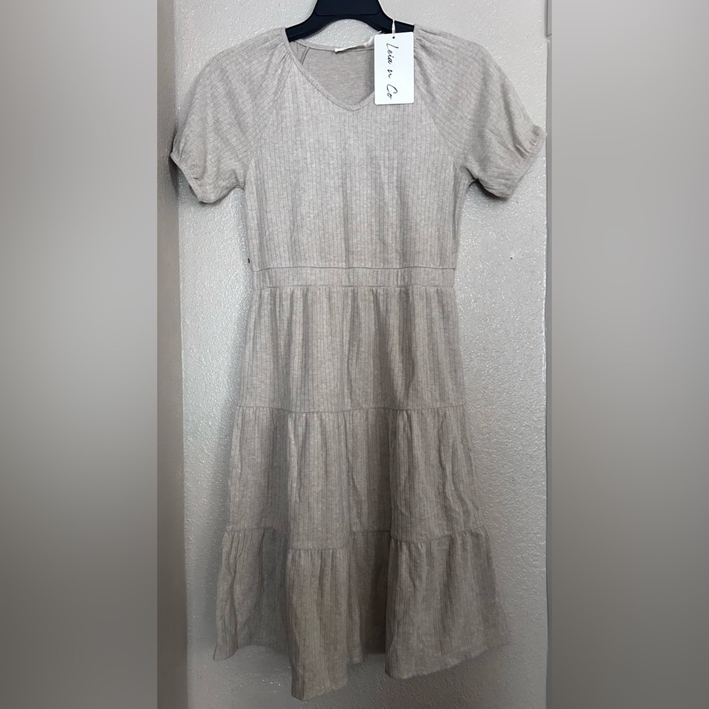 Elegant Gray Casual Dress for Women